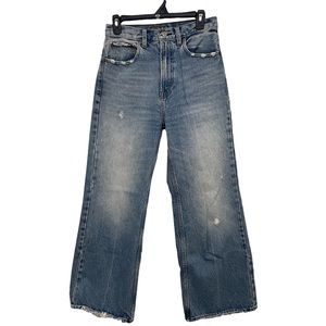 A&F wide leg jeans